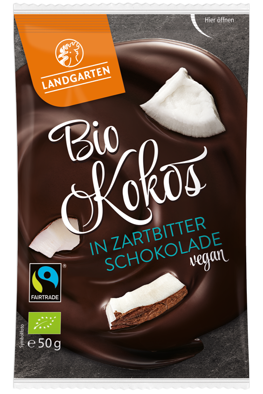 Bio Kokos in Zartbitter_Schokolade